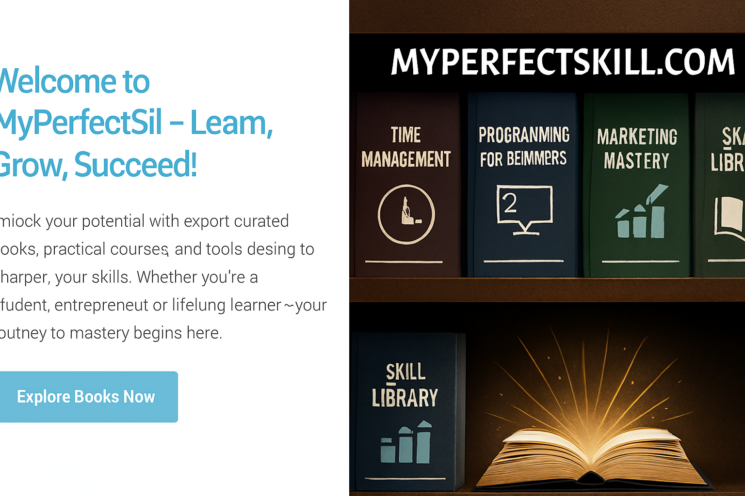 Create a homepage im